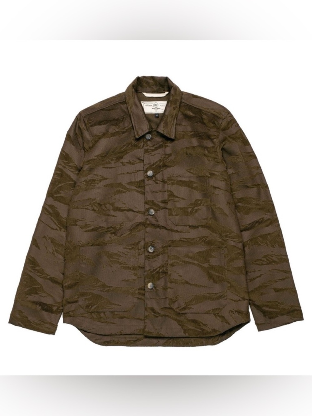 NWOT Rogue Territory Men’s Harbor Jacket in Tiger Stripe Camo size M